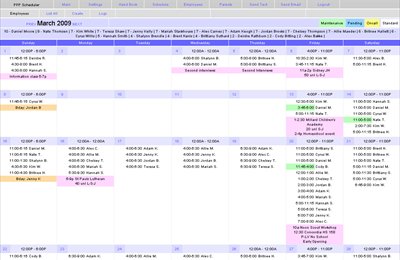 Employee Schedule System