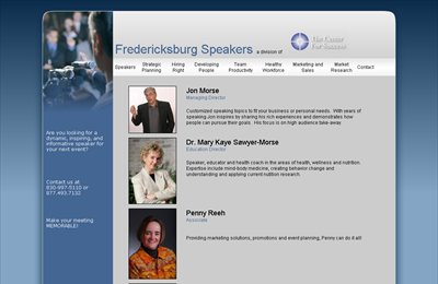 Fredericksburgspeakers.com